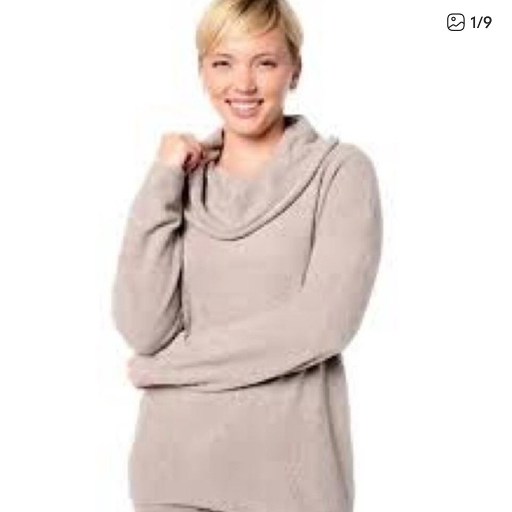 Barefoot Dreams Cowl Neck Sweater